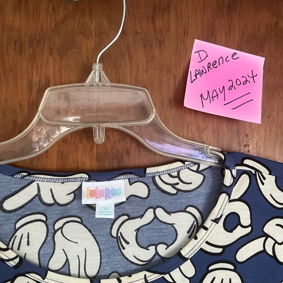 Women’s LulaRoe Disney hi-lo tunic top, size 2XL. - Picture 2 of 5